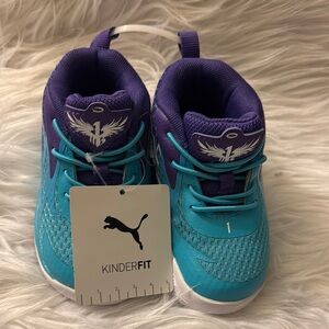 Puma Toddler Shoes - Blue and Purple